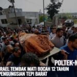 Kejam! Israel Tembak Mati Bocah 12 Tahun di Kamp Pengungsian Tepi Barat