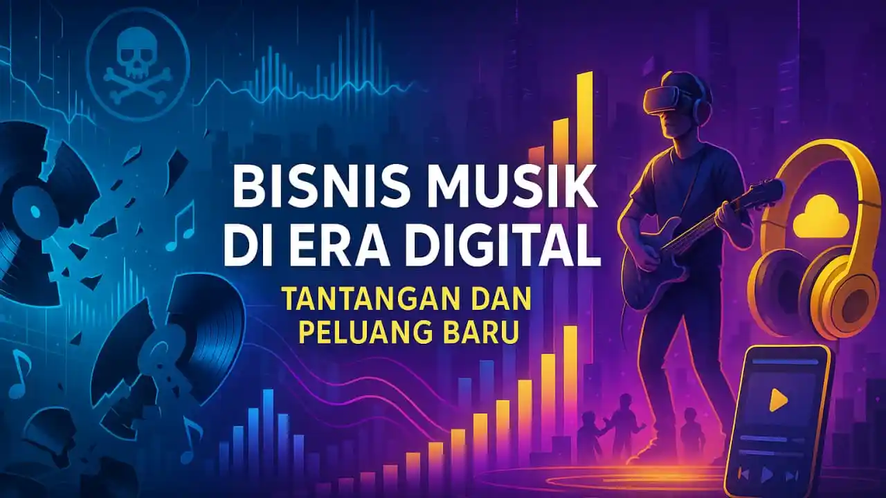 Industri Musik 2025 Cara Musisi Bertahan di Era Streaming Royalti